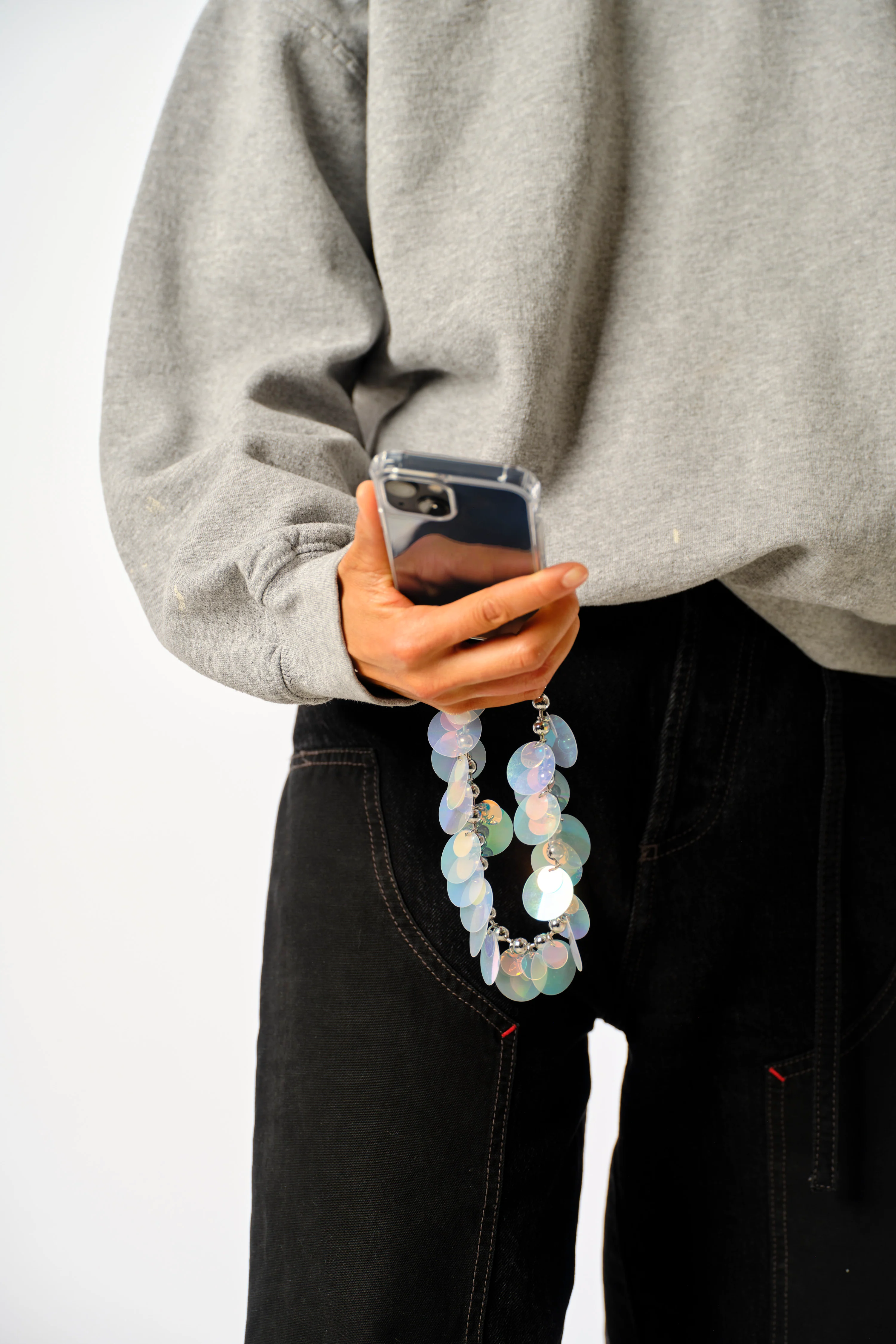 Paillette Ballchain Wristlet - Image 4